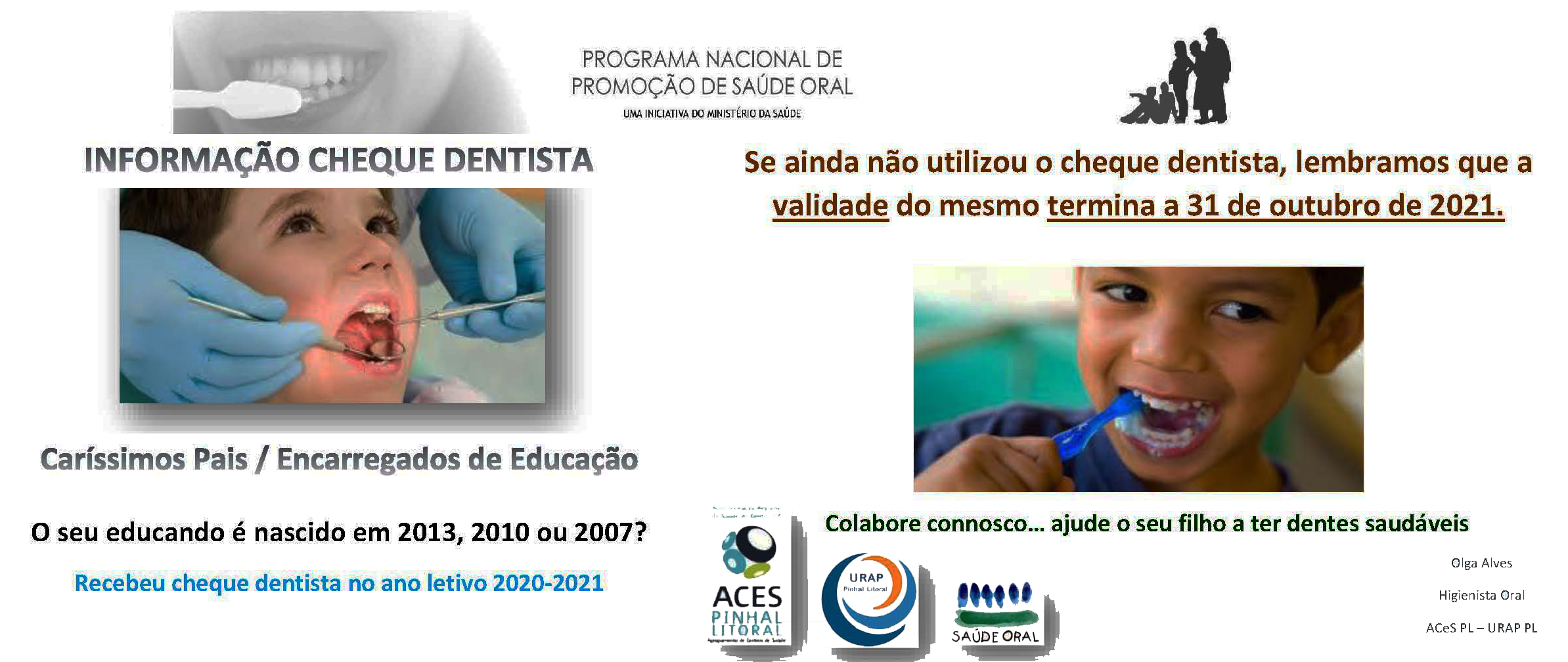 INFORMAÇÃO CHEQUE DENTISTA 20 21 2