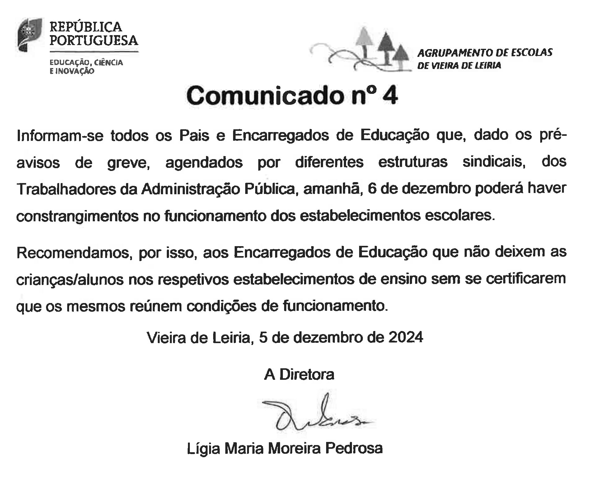Aviso Greve