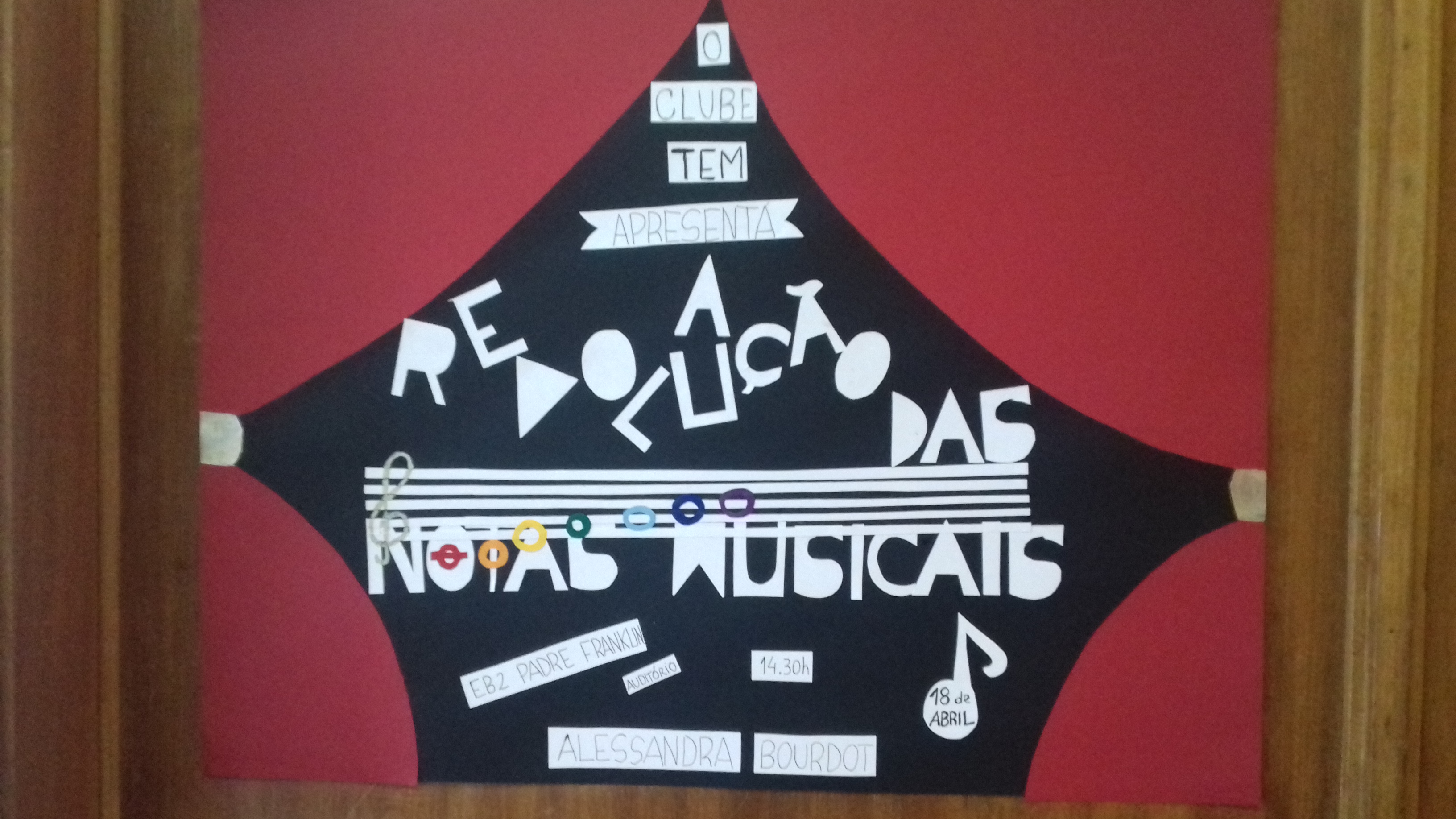 cartaz tem